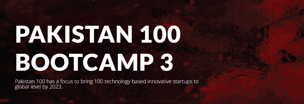 Pakistan 100 Bootcamp 3 Registration